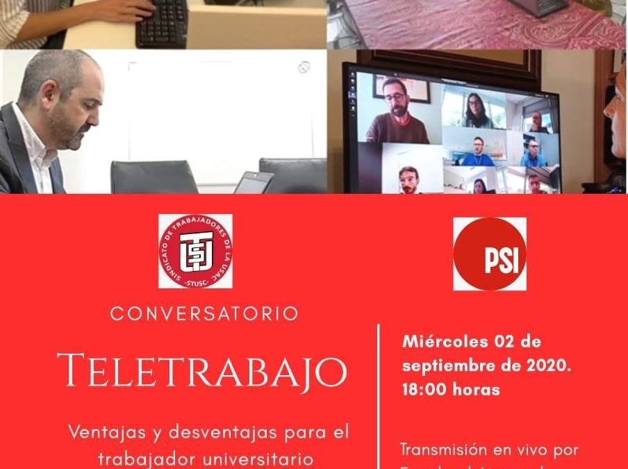 Invitamos a participar en el Conversatorio sobre TELETRABAJO.