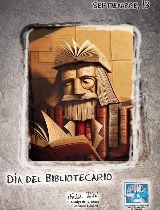 FELIZ DÍA A TODAS LAS y LOS BIBLIOTECARIOS!!!!!