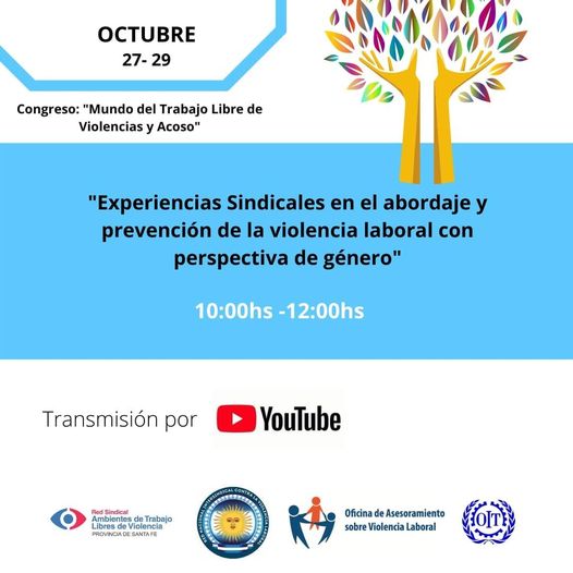 APUNCa te invita a participar en el Congreso Nacional «EL MUNDO DEL TRABAJO LIBRE DE VIOLENCIA Y ACOSO»