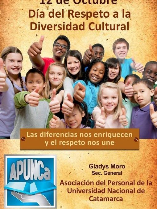 12 de Octubre                        DÍA DEL RESPETO A LA DIVERSIDAD CULTURAL