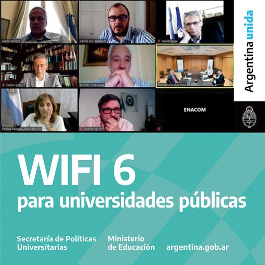 WIFI 6 para universidades públicas.